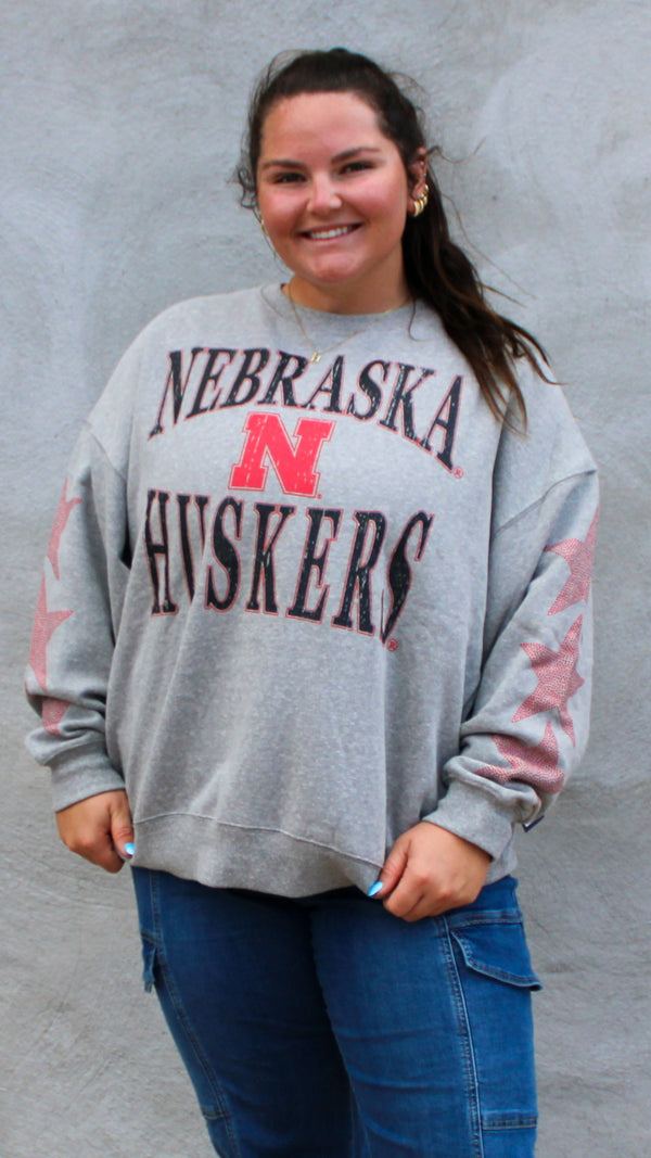 Nebraska Wynn Star Crewneck